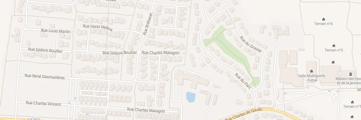 Plan du 15 Rue Charles Matagrin à Bonchamp-lès-Laval