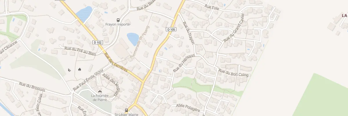 Plan du 3A Rue du Hérisson à Saint-Léger-de-Linières