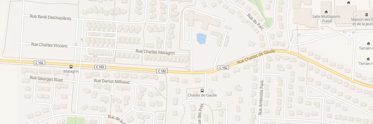 Plan du 39 Rue Charles Matagrin à Bonchamp-lès-Laval