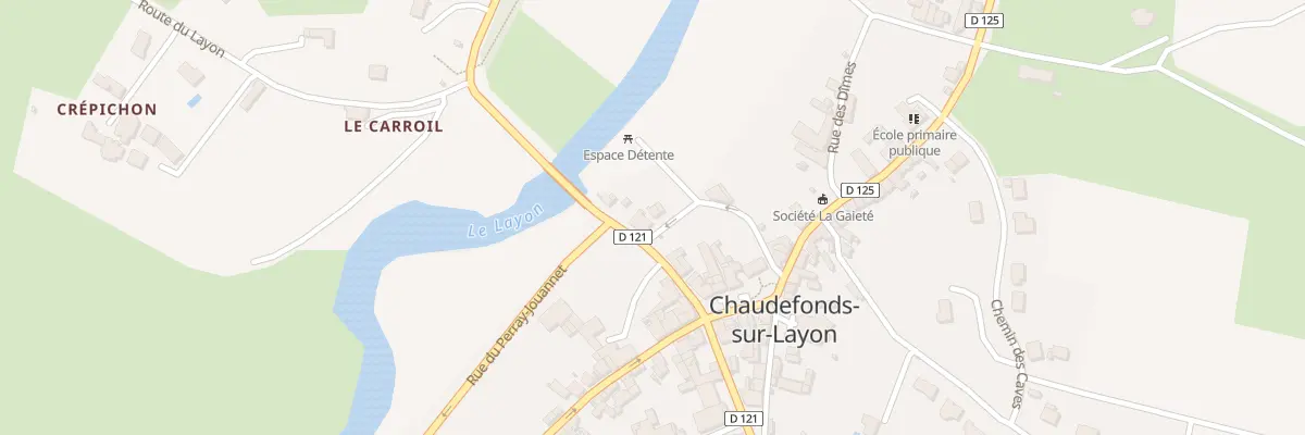 Plan du 5109 Rue du Vieux Pont à Chaudefonds-sur-Layon