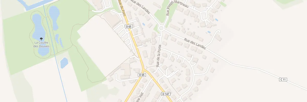 Plan du 5B Rue de la Porte à Vezins