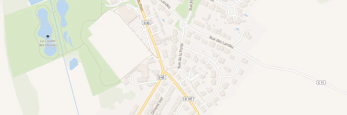 Plan du 7B Rue de la Porte à Vezins
