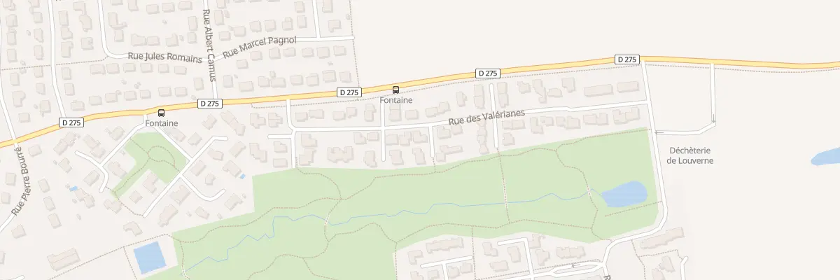 Plan du 16 Rue des Valérianes à Louverné