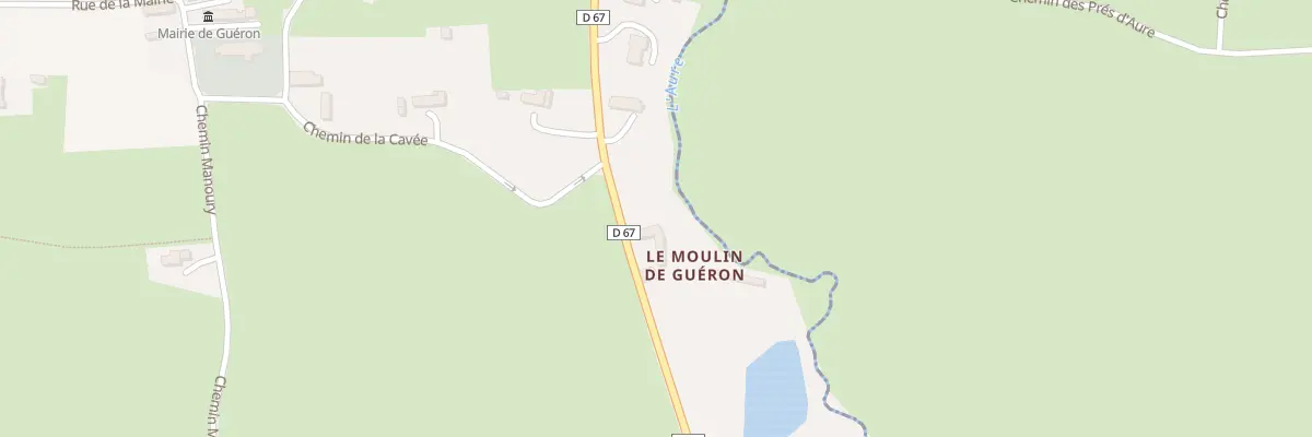 Plan du 1651 Rte de la Belle Épine à Guéron