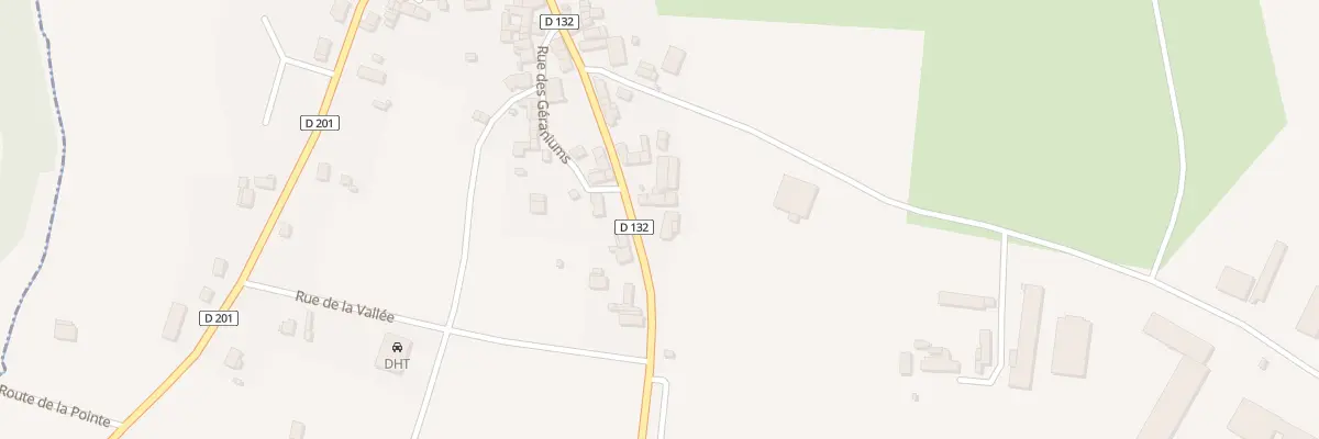 Plan du 6 Rue du Six Aout 1944 à Couesmes-Vaucé