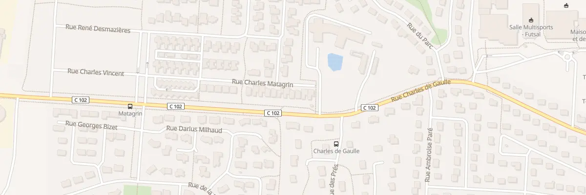 Plan du 45 Rue Charles Matagrin à Bonchamp-lès-Laval