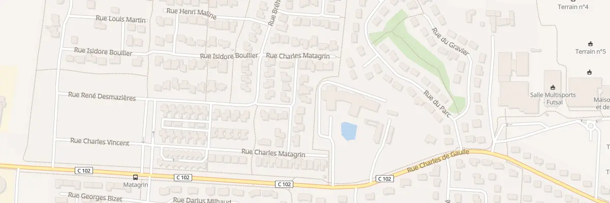 Plan du 27 Rue Charles Matagrin à Bonchamp-lès-Laval
