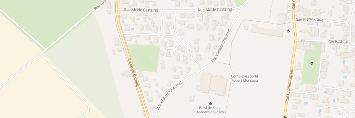 Plan du 17 Rue Albert Dubet à Saint-Médard-en-Jalles