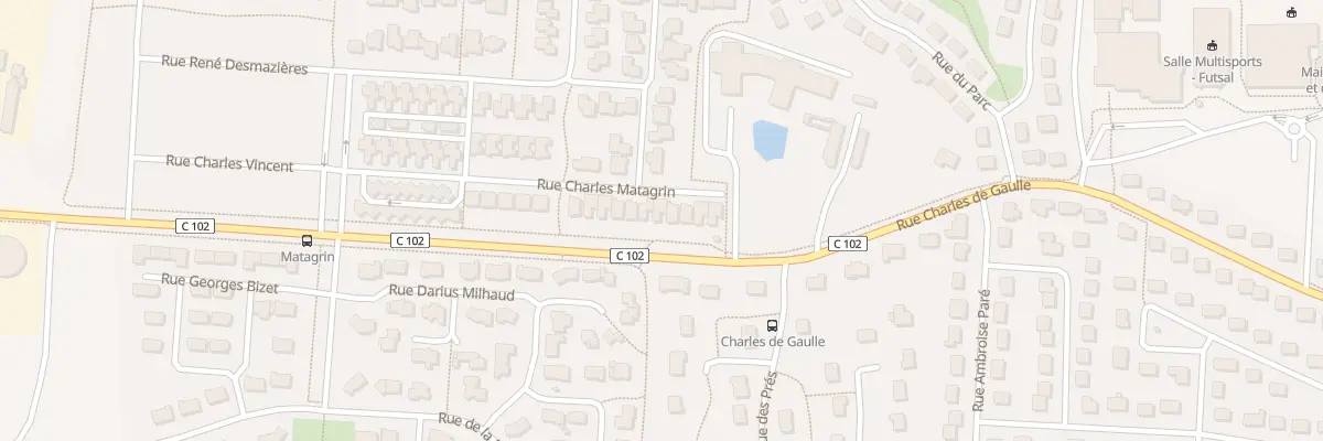 Plan du 47 Rue Charles Matagrin à Bonchamp-lès-Laval