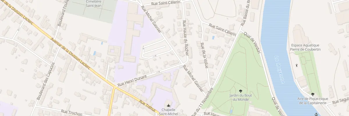 Plan du 3 Rue Michel Gasnier à Château-Gontier-sur-Mayenne