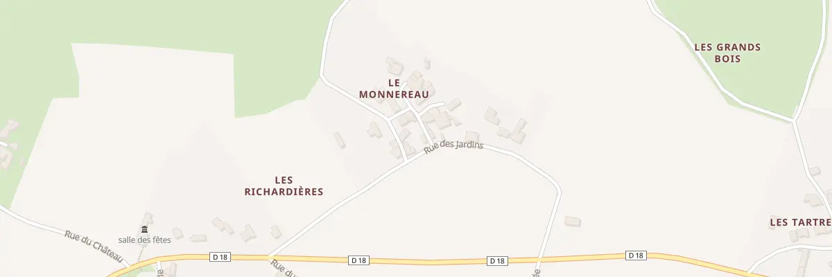Plan du 2 Che des Marais au Mung
