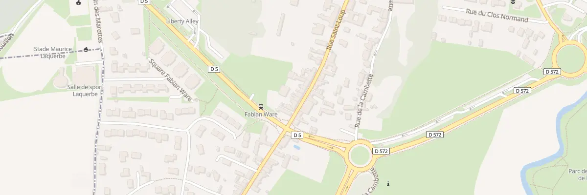 Plan du 82 Rue Saint-Loup à Bayeux