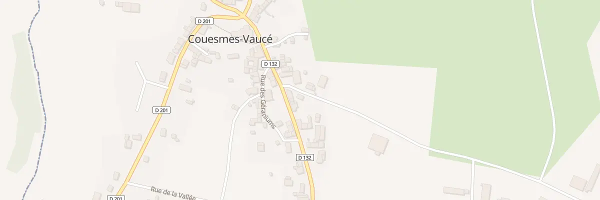 Plan du 4 Rue du Comte de Froulay à Couesmes-Vaucé