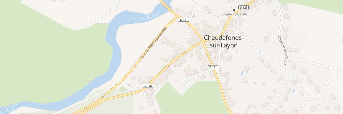 Plan du 5102 Rue du Commerce à Chaudefonds-sur-Layon