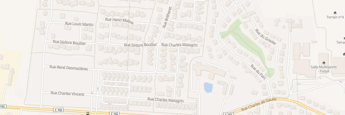 Plan du 6 Rue Charles Matagrin à Bonchamp-lès-Laval