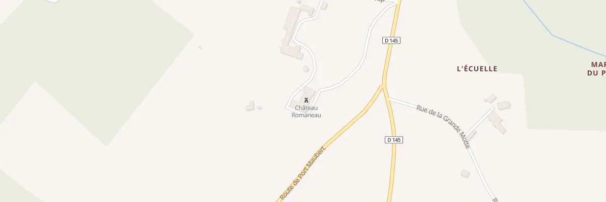 Plan du 1 Rte du Sap à Saint-Dizant-du-Gua