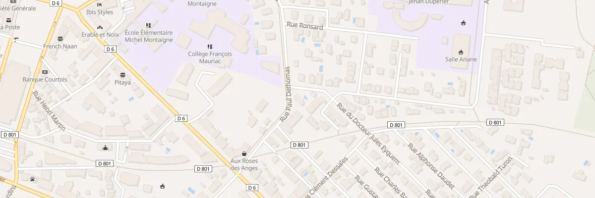 Plan du 17B Rue Paul Dethomas à Saint-Médard-en-Jalles