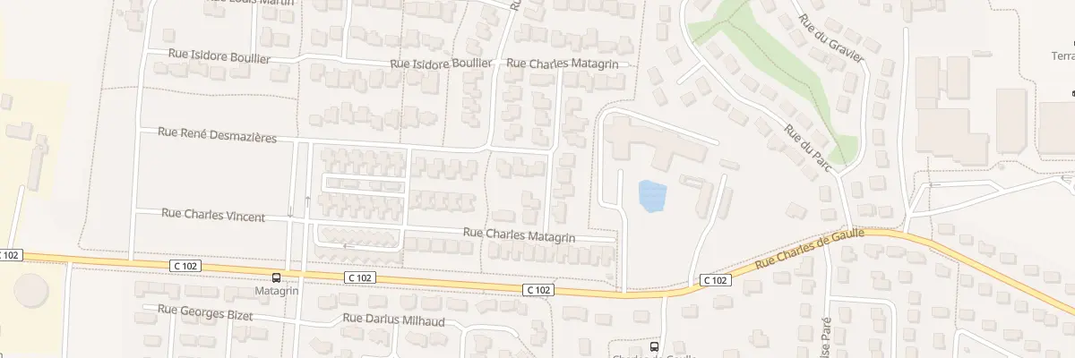 Plan du 16 Rue Charles Matagrin à Bonchamp-lès-Laval