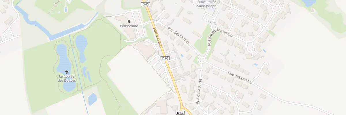 Plan du 9 Rue du Parc à Vezins