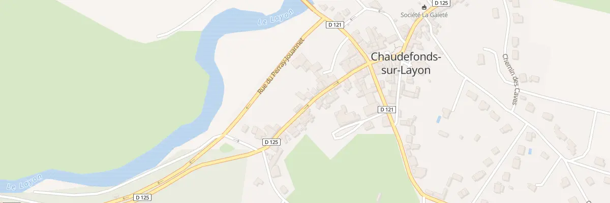 Plan du 16 Rue du Commerce à Chaudefonds-sur-Layon