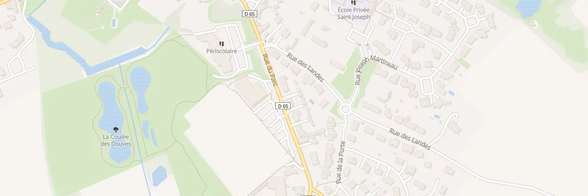 Plan du 7 Rue du Parc à Vezins