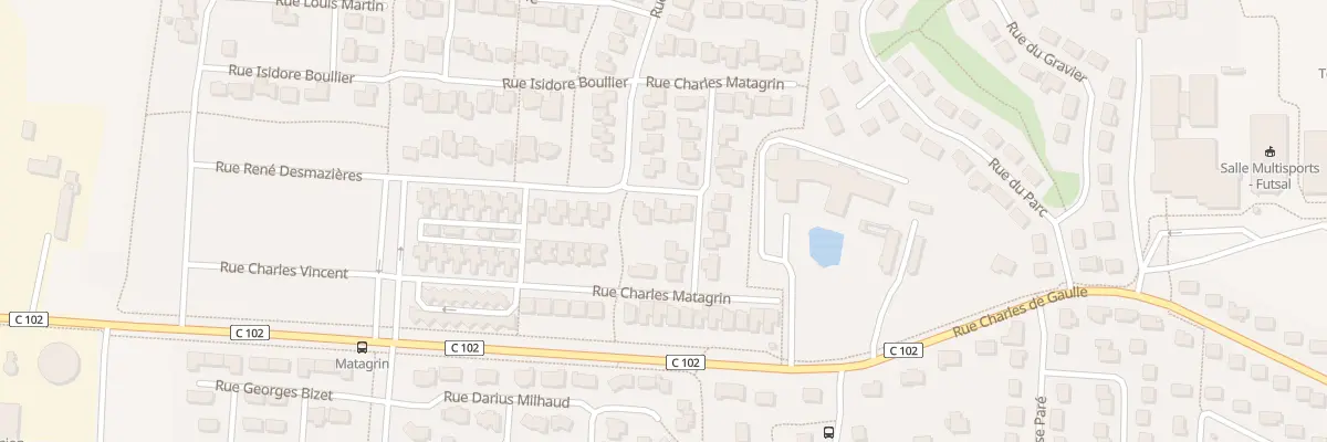 Plan du 14 Rue Charles Matagrin à Bonchamp-lès-Laval
