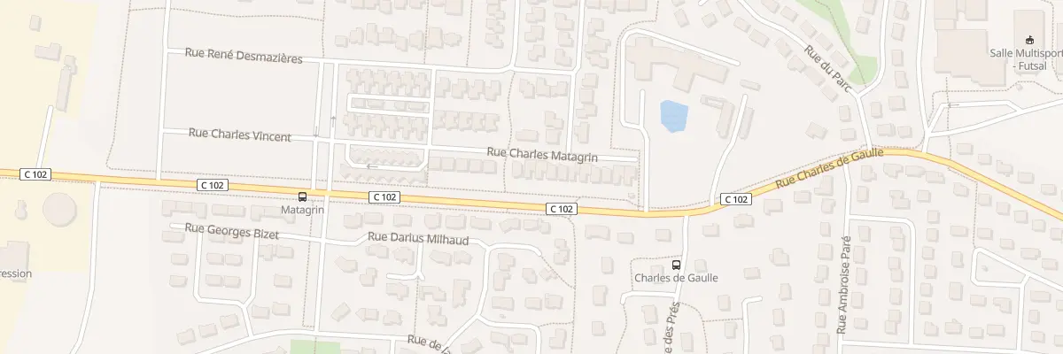 Plan du 57 Rue Charles Matagrin à Bonchamp-lès-Laval