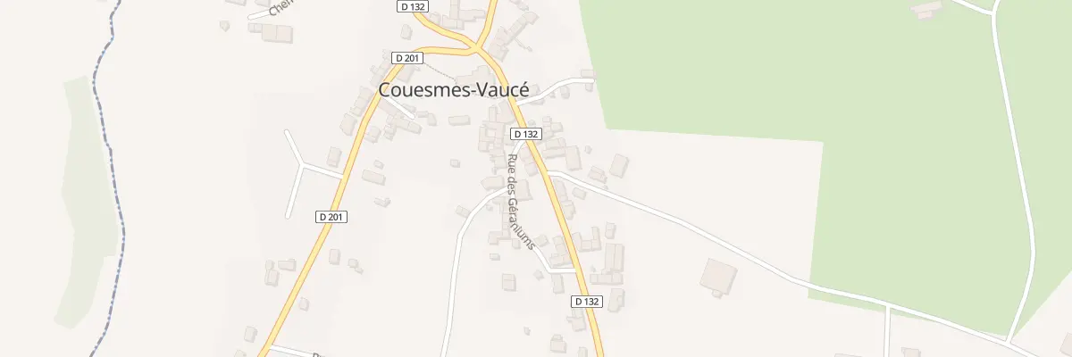 Plan du 31 Rue du Six Aout 1944 à Couesmes-Vaucé