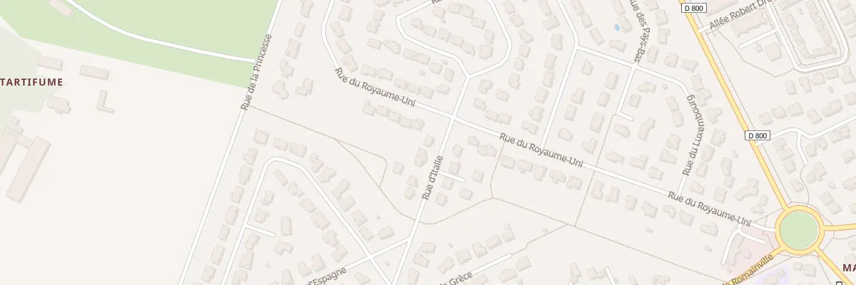 Plan du 2 Rue d’Italie à Pessac