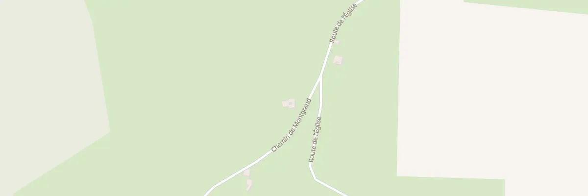 Plan du 2 Che de Montgrand à Ogenne-Camptort
