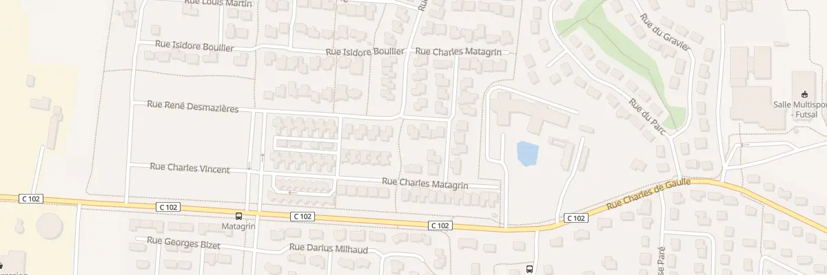 Plan du 12 Rue Charles Matagrin à Bonchamp-lès-Laval