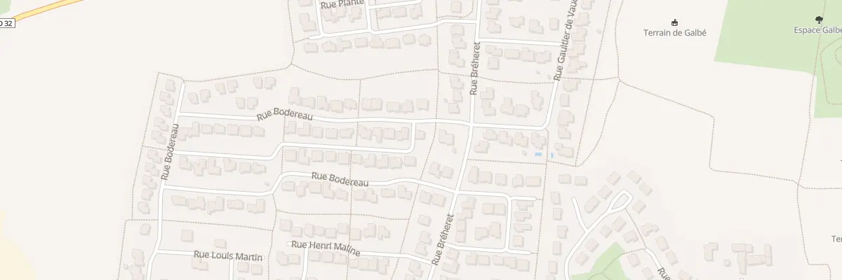 Plan du 3 Rue Bodereau à Bonchamp-lès-Laval