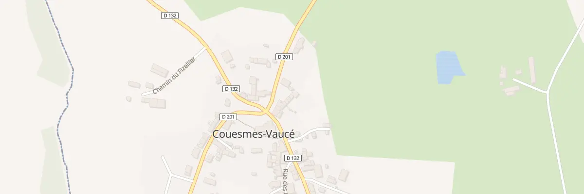 Plan du 4 Rue des Tilleuls à Couesmes-Vaucé