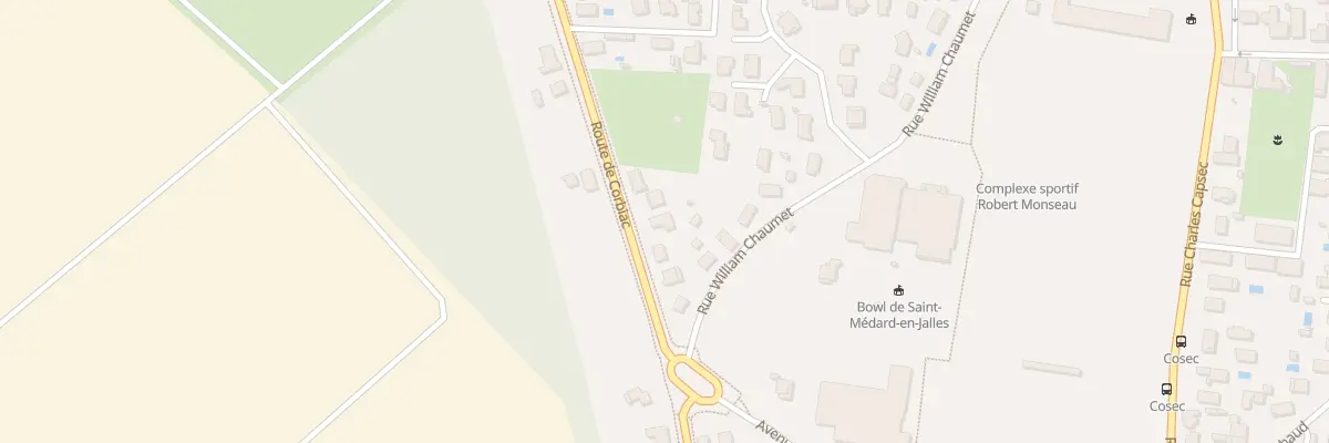 Plan du 74 Rte de Corbiac à Saint-Médard-en-Jalles