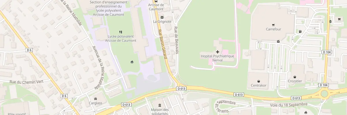 Plan du 3 Rue de Beauvais à Bayeux