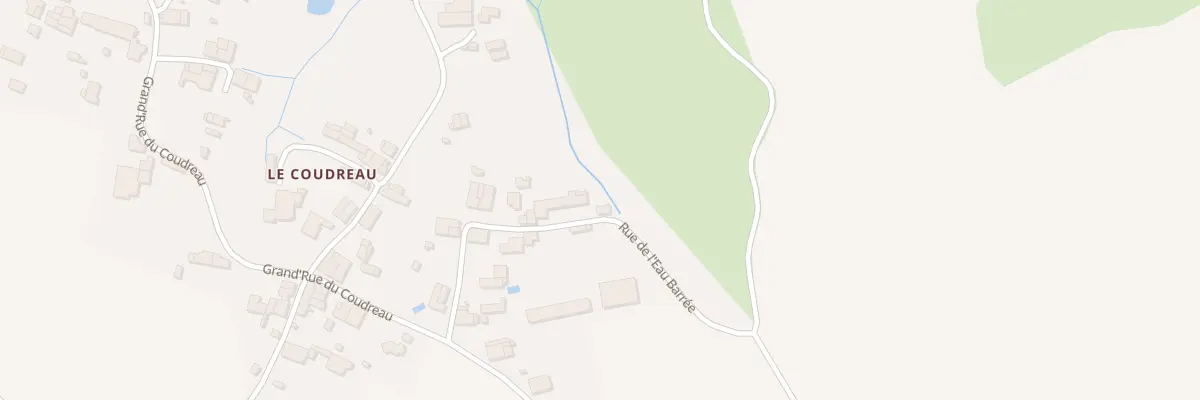 Plan du 13 Rue de l’eau barrée à Saint-Sigismond