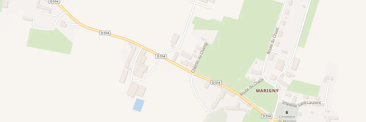 Plan du 46 Rte de Port-en-Bessin à Longues-sur-Mer