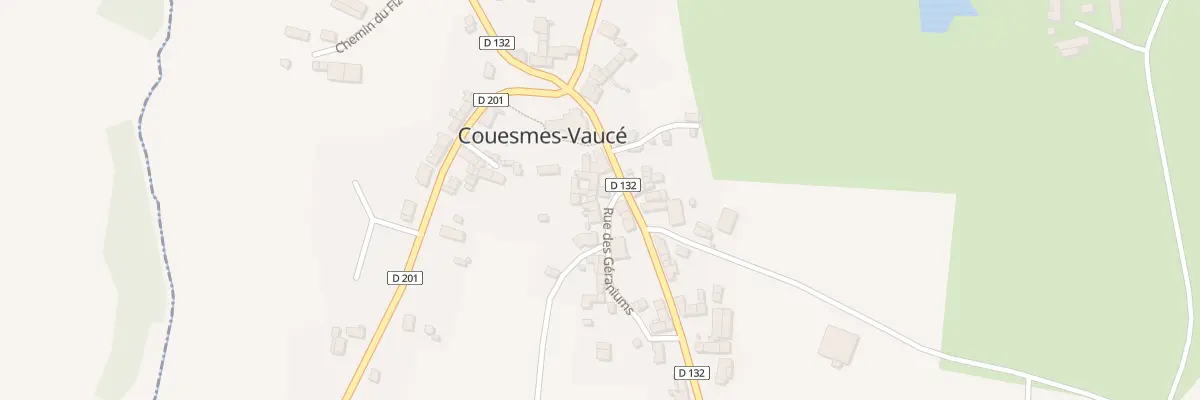 Plan du 25 Rue des Géraniums à Couesmes-Vaucé