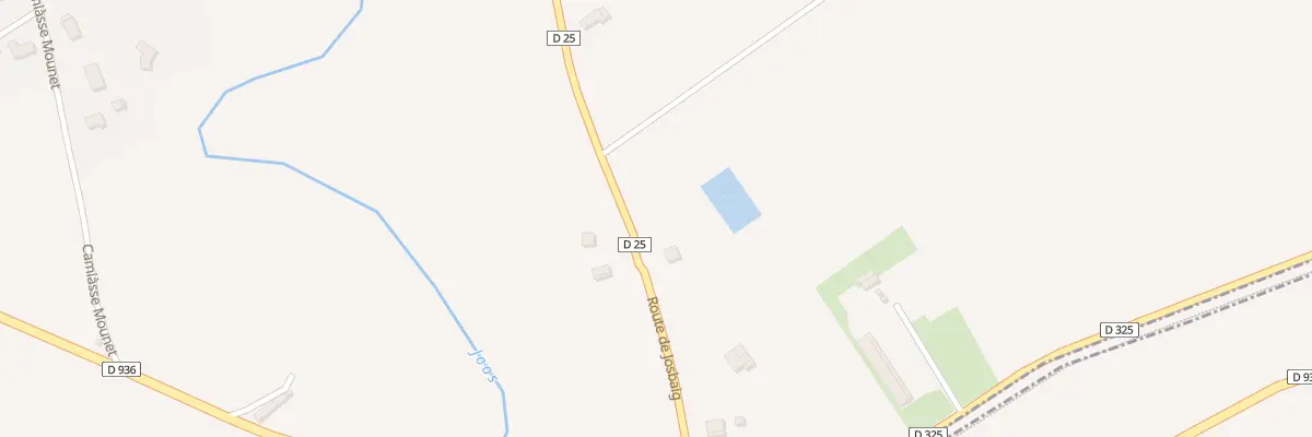 Plan du 51 Rte de Josbaig à Préchacq-Josbaig