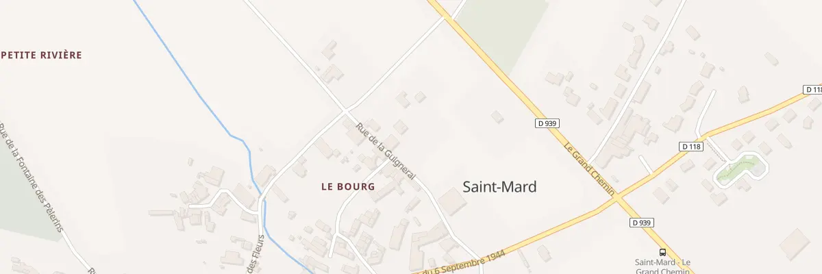 Plan du 170 Rue de la Guignerai à Saint-Mard