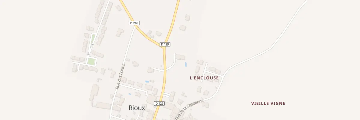 Plan du 24 Rue de Saintes à Rioux