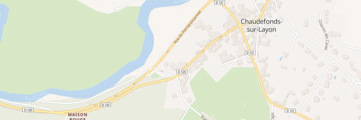 Plan du 18 Rue du Commerce à Chaudefonds-sur-Layon