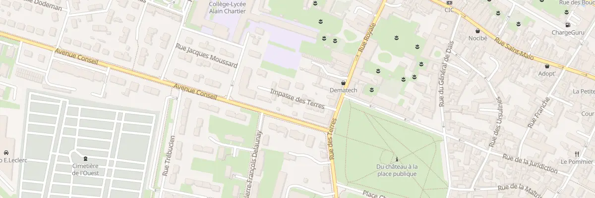 Plan du 35 Rue des Billettes à Bayeux