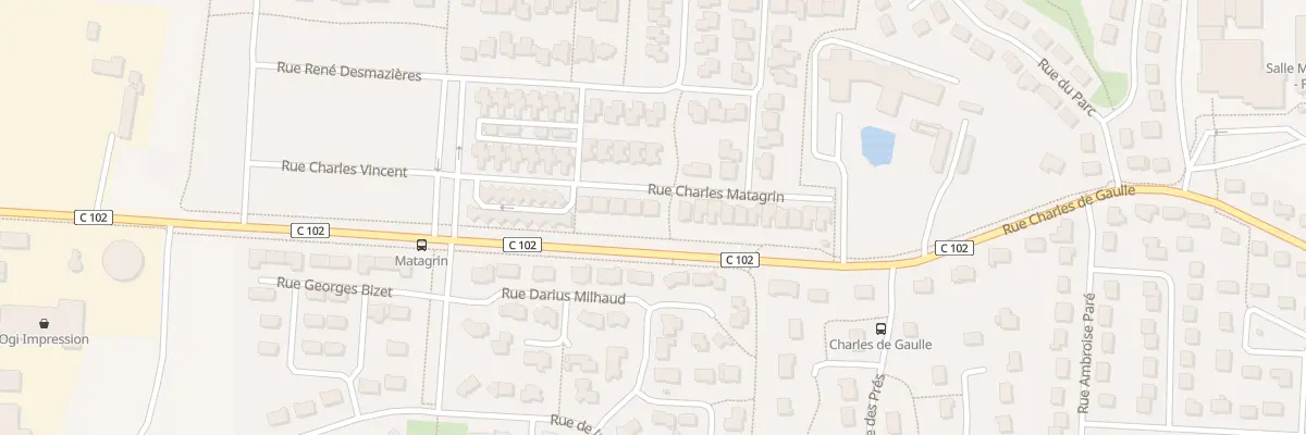 Plan du 61 Rue Charles Matagrin à Bonchamp-lès-Laval