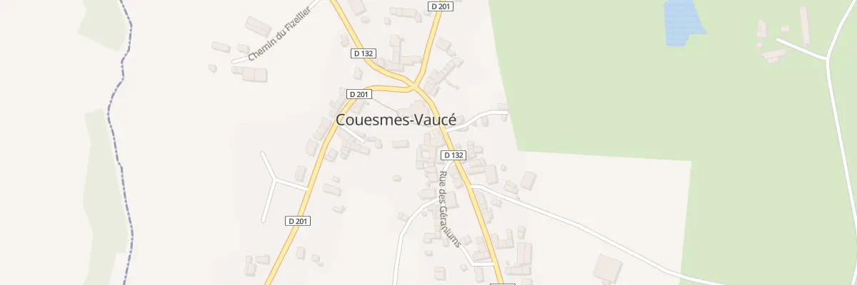 Plan du 49 Rue du Six Aout 1944 à Couesmes-Vaucé