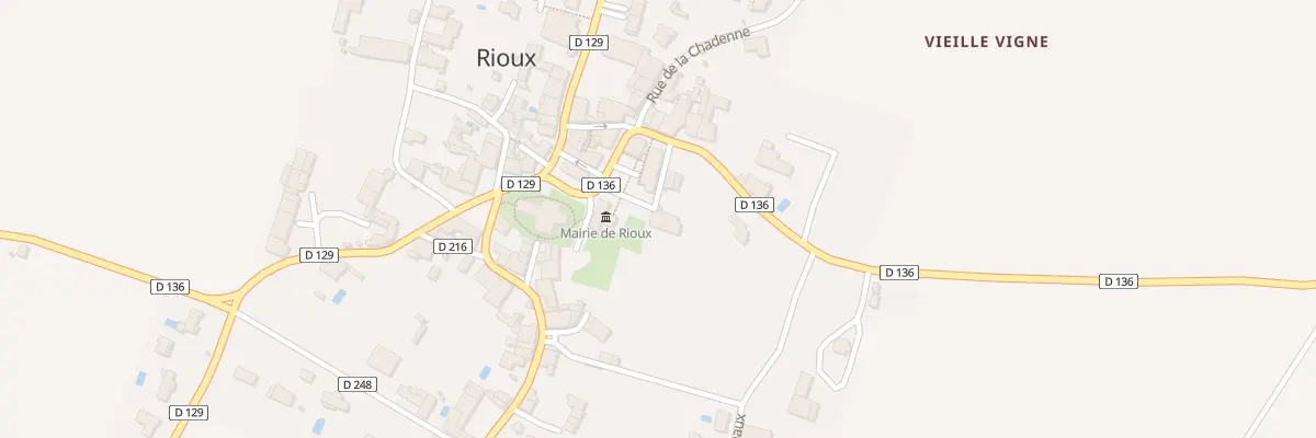 Plan du 16 Pl de la Mairie à Rioux