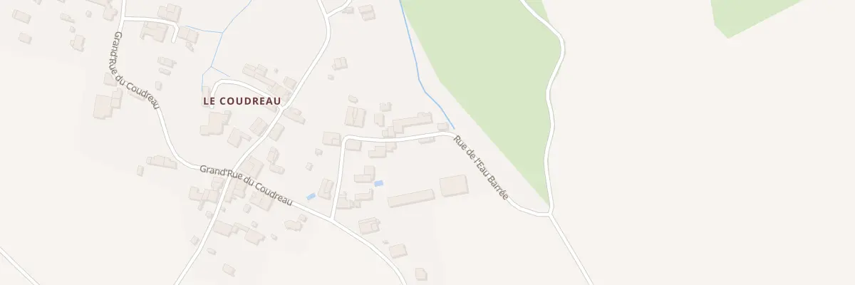 Plan du 12 Rue de l’eau barrée à Saint-Sigismond