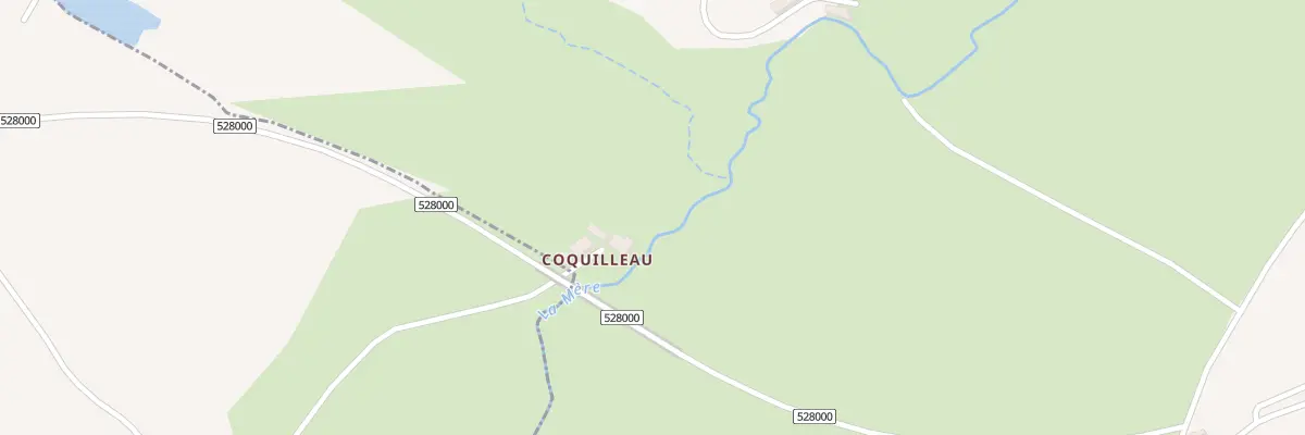 Plan du 1 Coquilleau - Tardiere à Terval