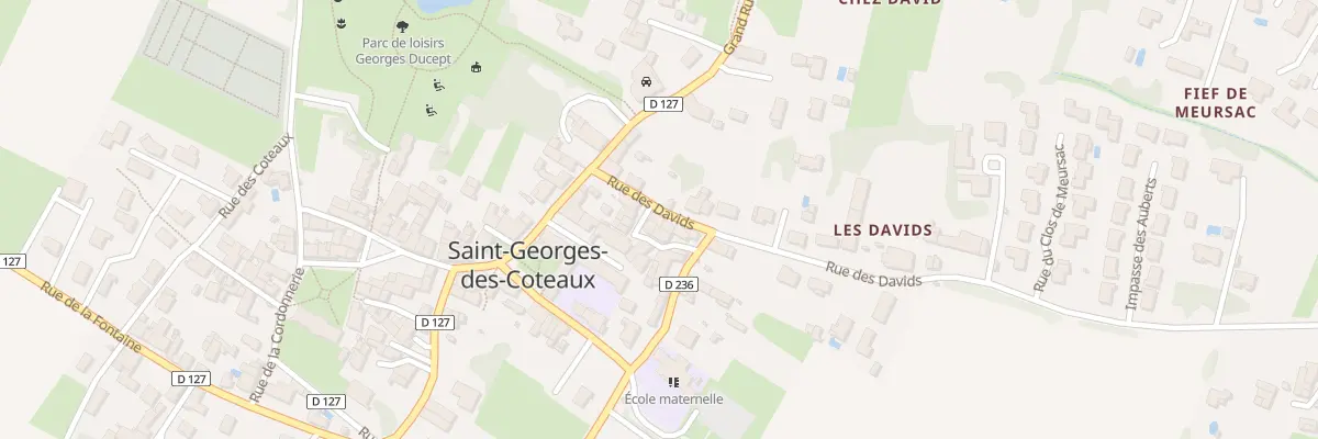 Plan du 6 Rue des Davids à Saint-Georges-des-Coteaux