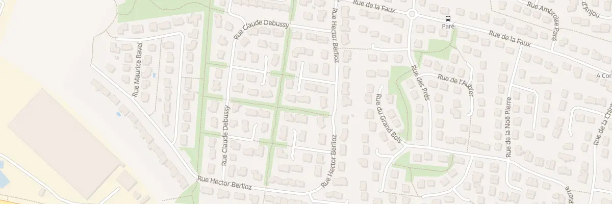 Plan du 22 Rue Hector Berlioz à Bonchamp-lès-Laval